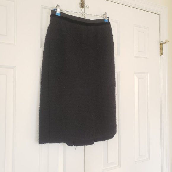 Marc Jacobs - Textured black skirt - Size 8 - Picture 2 of 15
